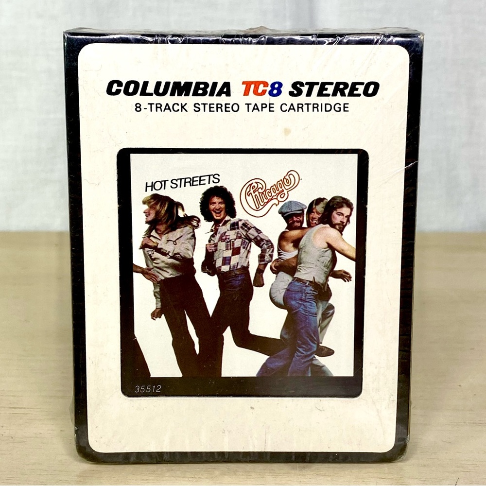 Chicago Hot Streets 8 Track Tape Columbia Records FCA 35512 Sealed